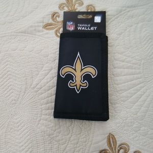 💥Saints trifold wallet